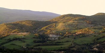 Hilltop view from La Colle
